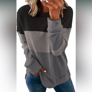 EUC Women’s Oversized Crew Neck Sweatshirt Size XL Amazon